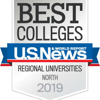 U.S. News and World Report Regions North Badge