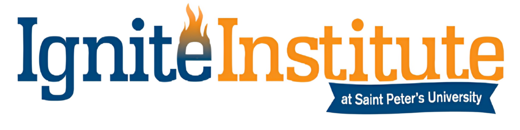 logo for the Ignite Institute at Saint Peter's University